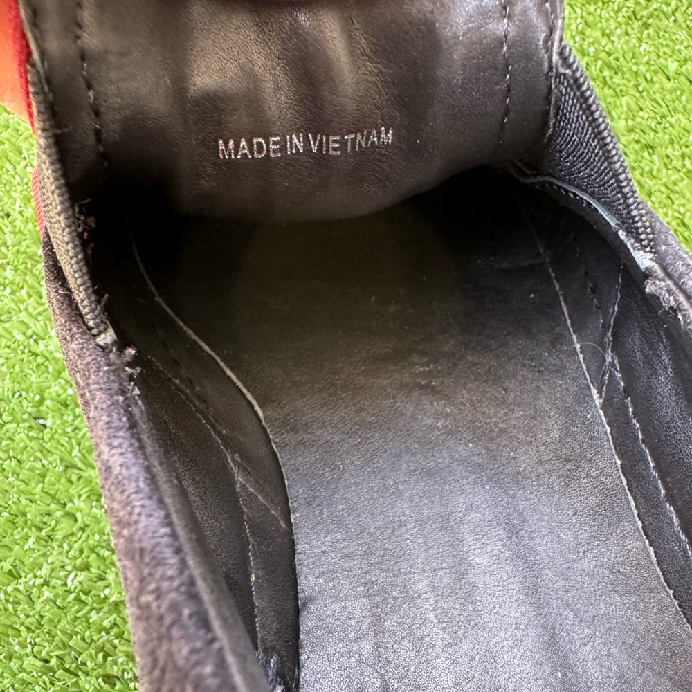 Prada Red Black Nylon Tech Men’s Sneakers Shoes - Picture 9 of 13